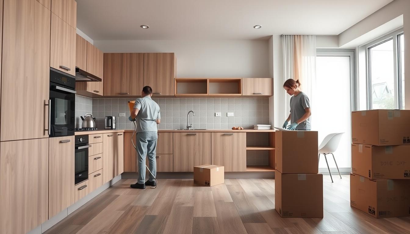 Cleaning for a smoother handover